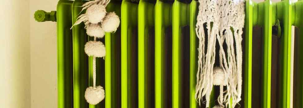 Radiateur vert