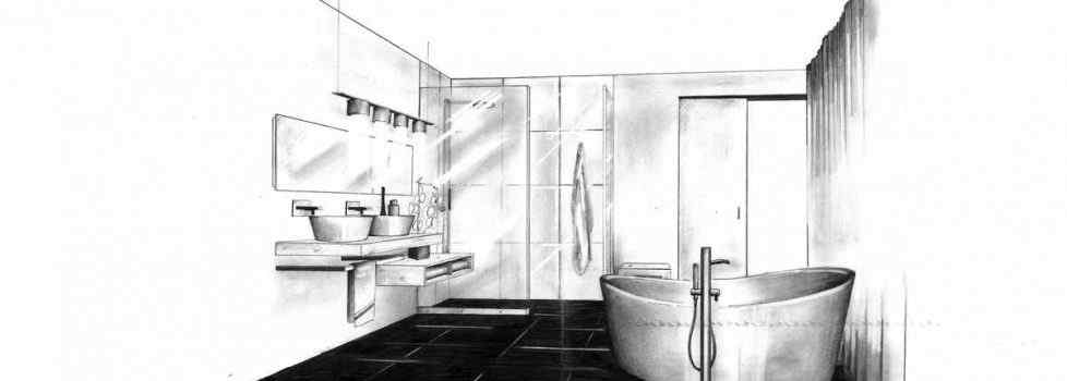 croquis salle de bain